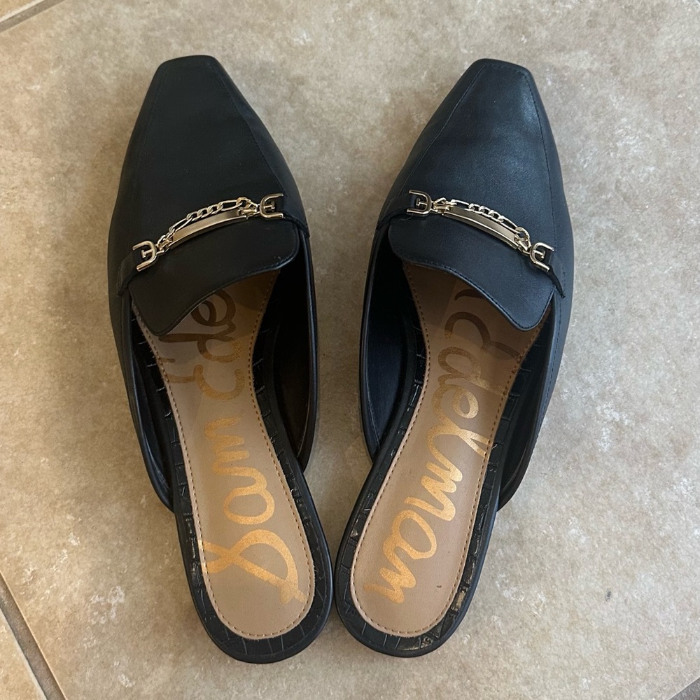 Black Sam Edelman loafers